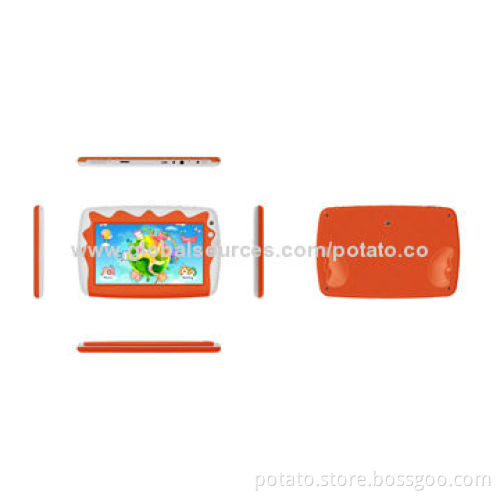 Kids' Tablet PCs, 7-inch, RK3026 Dual-core, 800 x 480 Pixels Resolution with Dual Camera
